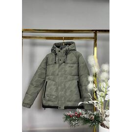 Фотография Курка детская зимняя на мальчика 26119 mint р.152-170 "Delfinka" недорого оптом от прямого поставщика