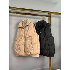 Жилетка жіноча 2-216 black р.L-2XL "Karon" недорого оптом від прямого постачальника