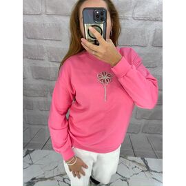 Фотография Свитер женский 5500 pink р.S-L "Karon" недорого оптом от прямого поставщика