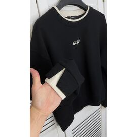 Фотография Свитер женский 79563 black р.S-L "Karon" недорого оптом от прямого поставщика