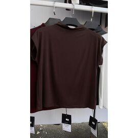 футболка жіноча 700 brown р.S-L "Karon" недорого оптом від прямого постачальника