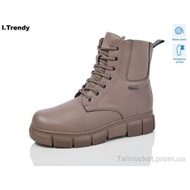 Фотография Ботинки женские стильные зима DH2583-3 (6 пар р.37-42) "Trendy" недорого оптом от прямого поставщика