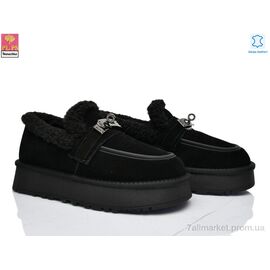 Уггі жіночі утеплені Зима 2633 black (6 пар р.36-40) "PLPS-Nanachka" недорого оптом від прямого постачальника