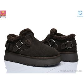 Уггі жіночі утеплені Зима 2635 brown (6 пар р.36-40) "PLPS-Nanachka" недорого оптом від прямого постачальника
