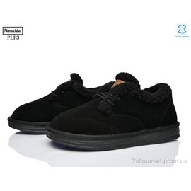 Туфлі жіночі стильні Зима 2623 black (6 пар р.36-40) "PLPS-Nanachka" недорого оптом від прямого постачальника