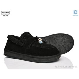 Туфлі жіночі стильні Зима 2625 black (6 пар р.36-40) "PLPS-Nanachka" недорого оптом від прямого постачальника