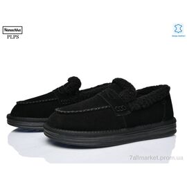 Туфлі жіночі стильні Зима 2626 black (6 пар р.36-40) "PLPS-Nanachka" недорого оптом від прямого постачальника