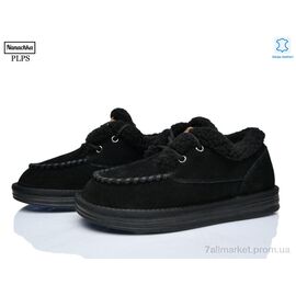 Туфлі жіночі стильні Зима 2627 black (6 пар р.36-40) "PLPS-Nanachka" недорого оптом від прямого постачальника