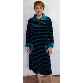 Фотография Халат женский AL9 black р.XL-3XL "Alberk" недорого оптом от прямого поставщика