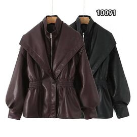 Фотография Куртка женская демисезонная 10091 brown р.42-48 "LOOK" недорого оптом от прямого поставщика