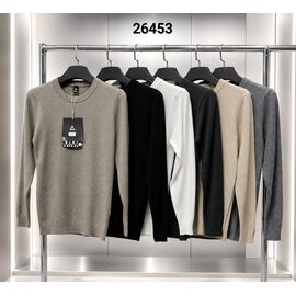 Фотография Свитер женский 24453 l.grey р.48-54 "LOOK" недорого оптом от прямого поставщика