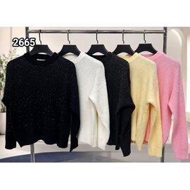 Фотография Свитер женский 2665 pink р.42-46 "LOOK" недорого оптом от прямого поставщика