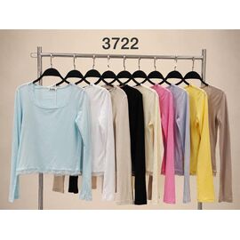 Фотография Свитер женский 3722 l.yellow р.42-46 "LOOK" недорого оптом от прямого поставщика