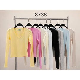 Фотография Свитер женский 3738 grey р.42-46 "LOOK" недорого оптом от прямого поставщика