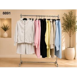 Фотография Костюм спортивный женский тёплый 8891 yellow р.50-52 "LOOK" недорого оптом от прямого поставщика