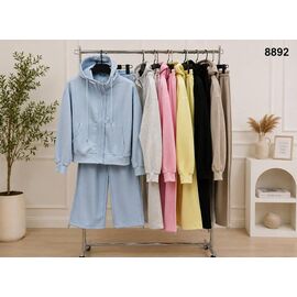 Фотография Костюм спортивный женский тёплый 8892 beige р.46-48 "LOOK" недорого оптом от прямого поставщика