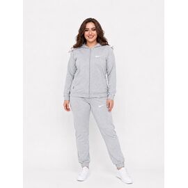 Фотография Костюм спортивный женский тёплый 111-1023 grey р.S-XL "VICTORY" недорого оптом от прямого поставщика