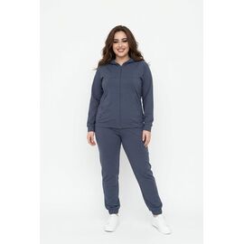 Фотография Костюм спортивный женский тёплый 111-1023-3 grey р.S-XL "VICTORY" недорого оптом от прямого поставщика