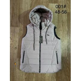 Жилетка жіноча 001 beige р.48-56 "Ayden" недорого оптом від прямого постачальника