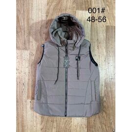 Жилетка жіноча 001 grey р.48-56 "Ayden" недорого оптом від прямого постачальника
