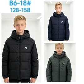 Фотография Куртка детская демисезонная на мальчика B6-18 navy р.128-152 "Ayden" недорого оптом от прямого поставщика