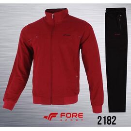 Костюм спортивний чоловічий 2182 red р.M-3XL "REMAIN" недорого оптом від прямого постачальника