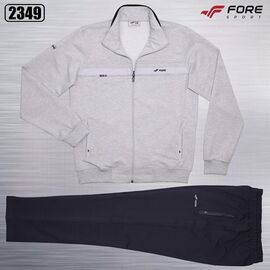 Костюм спортивний чоловічий AZ626-2349 l.grey р.M-3XL "REMAIN" недорого оптом від прямого постачальника