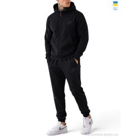 Спортивний костюм чоловічий Весна/осінь 002-2NI чорний (5 шт. р.сіткаM-3XL) "Sport style" недорого оптом від прямого постачальника