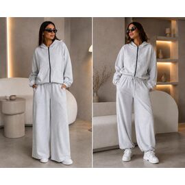 Фотография Костюм спортивный женский тёплый 4298 l.grey р.42-48 "BONJOUR" недорого оптом от прямого поставщика