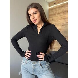 Фотография Блузка женская 5087 black р.42-48 "BONJOUR" недорого оптом от прямого поставщика