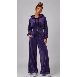 Фотография Костюм спортивный женский тёплый ZW2337 purple р.46-52 "Zalov" недорого оптом от прямого поставщика