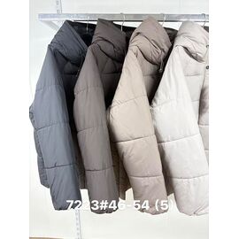 Куртка жіноча зимова 7223 l.grey р.46-54 "Jacket" недорого оптом від прямого постачальника