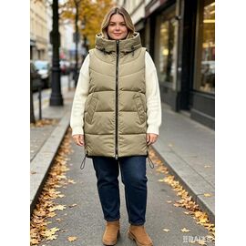 Фотография Жилетка женская M2612 mint р.60-68 "Jacket" недорого оптом от прямого поставщика