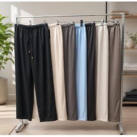 Фотография Штаны женские 1012 l.blue р.M-XL "Deliv" недорого оптом от прямого поставщика