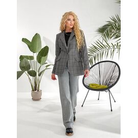 Фотография Пиджак женский 140 grey р.S-XL "Deliv" недорого оптом от прямого поставщика