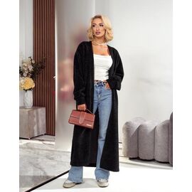 Фотография Кардиган женский 900 black р.S-XL "Deliv" недорого оптом от прямого поставщика