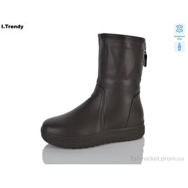 Чоботи жіночі зручні Зима DH3930-27 (6 пар р.36-41) "Trendy" недорого оптом від прямого постачальника