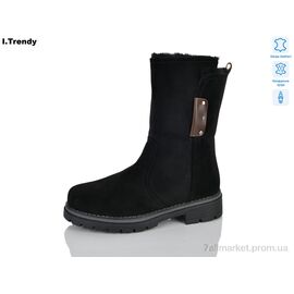 Черевики жіночі стильні Зима DH2980-11A (6 пар р.36-41) "Trendy" недорого оптом від прямого постачальника