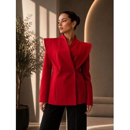 Піджак жіночий 781 red р.M-XL "Major" недорого оптом від прямого постачальника