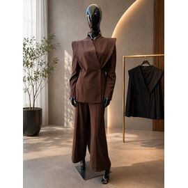 Фотография Костюм женский 724 brown р.M-XL "Major" недорого оптом от прямого поставщика