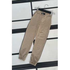 Фотография Штаны детские спортивные на девочку KS26 beige р.128-158 "Kosmy" недорого оптом от прямого поставщика