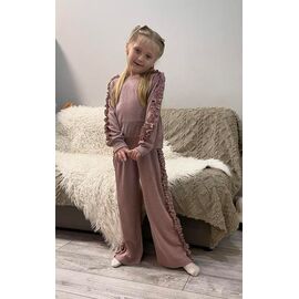 Фотография Костюм детский спортивный на девочку 592 d.pink р.110-134 "Kosmy" недорого оптом от прямого поставщика