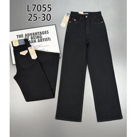 Джинси жіночі L7055 black р.25-30 "Vindassion" недорого оптом від прямого постачальника