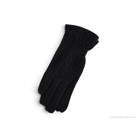 Фотография Перчатки женские Зима T01-85 black (12 шт. р.сетка 6,5-8,5) "TUZZI" недорого оптом от прямого поставщика