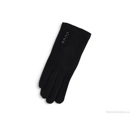 Фотография Перчатки женские Зима T01-89 black (12 шт. р.сетка 6,5-8,5) "TUZZI" недорого оптом от прямого поставщика