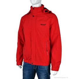 Куртка чоловіча Весна/осінь 4509 red (5 шт. р.сітка48-56) "Мир" недорого оптом від прямого постачальника