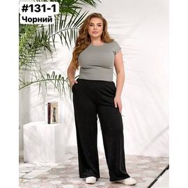 Фотография Штаны женские 131-1 black р.50-60 "ZLATA" недорого оптом от прямого поставщика