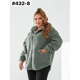 Фотография Куртка женская демисезонная 432-8 mint р.50-60 "ZLATA" недорого оптом от прямого поставщика