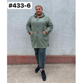 Фотография Куртка женская демисезонная 433-6 mint р.50-60 "ZLATA" недорого оптом от прямого поставщика