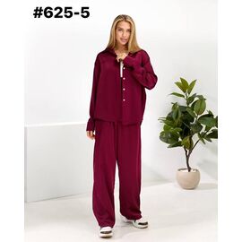 Фотография Костюм женский 625-5 wine р.46-50 "ZLATA" недорого оптом от прямого поставщика